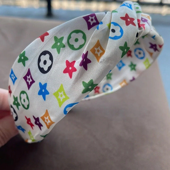NWT White multi color headband - Picture 6 of 6